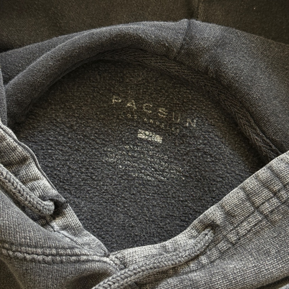 PacSun charcoal Hoodie-Size M - Picture 6 of 7